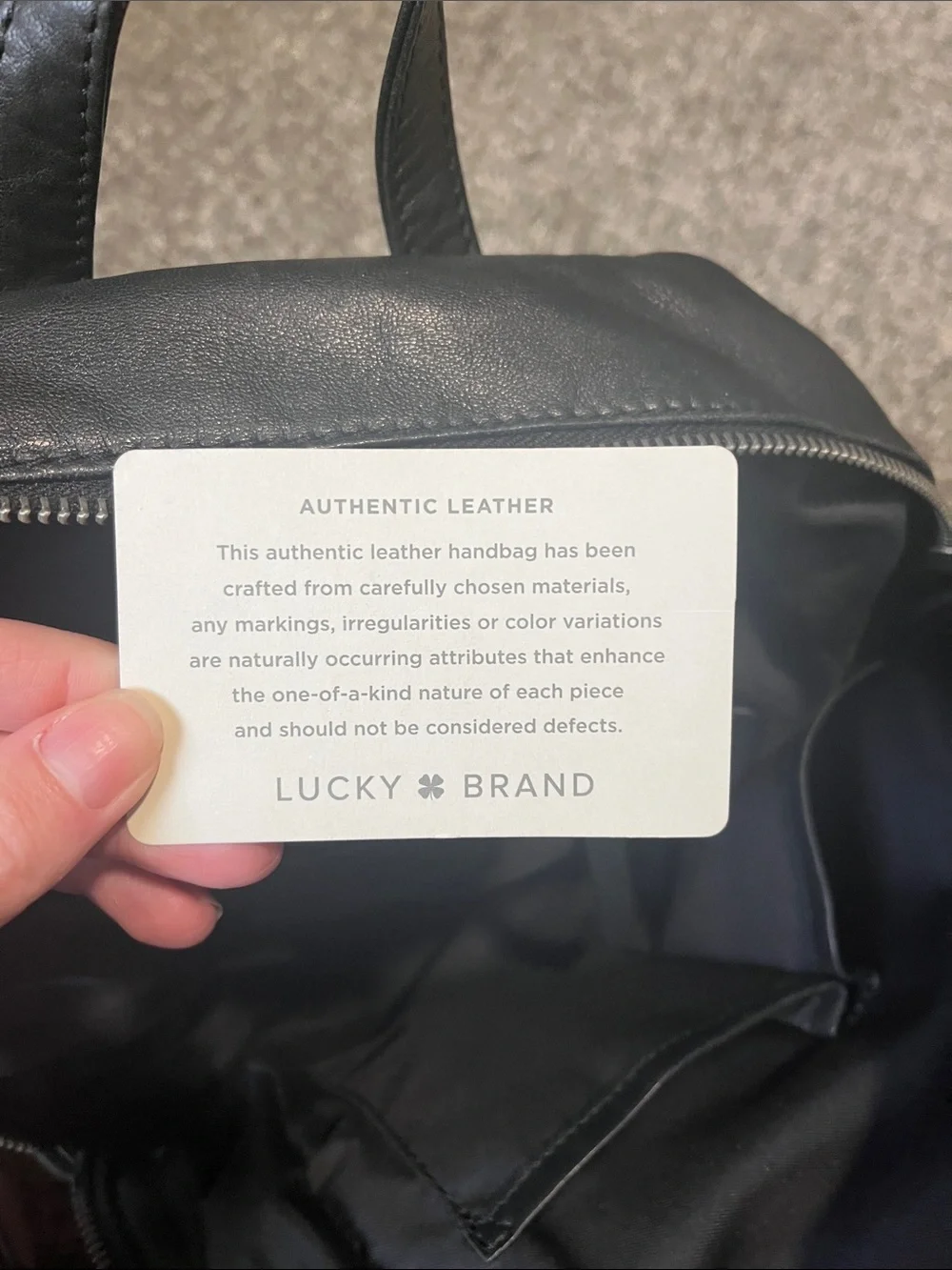 Lucky Brand simple black